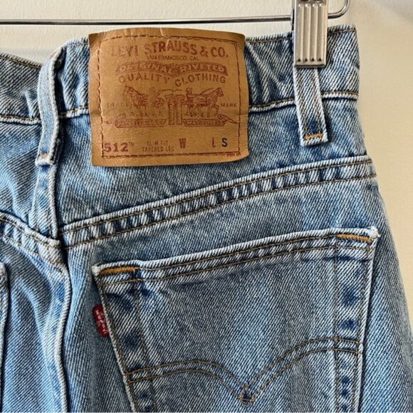 Vintage Rare 1997 Levi’s Tapered Leg Jeans Size 25 - Picture 1 of 8